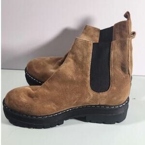 Marc Fisher Mens Brown Boots Size 10M